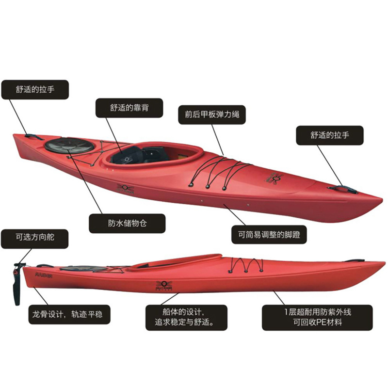 single fishing kayak